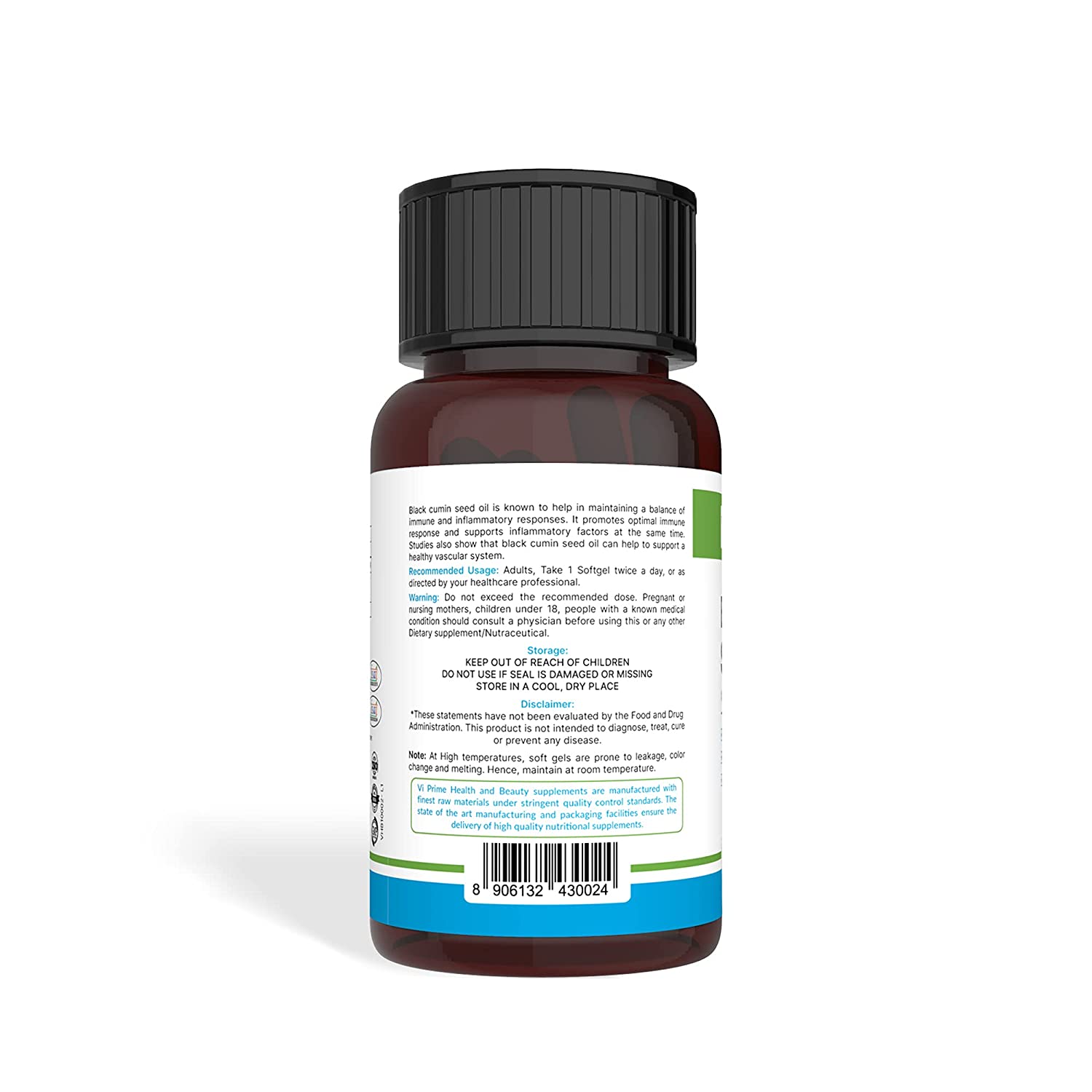 Buy Black Cumin Seed Oil Capsule For Weight Loss -Viprime. In