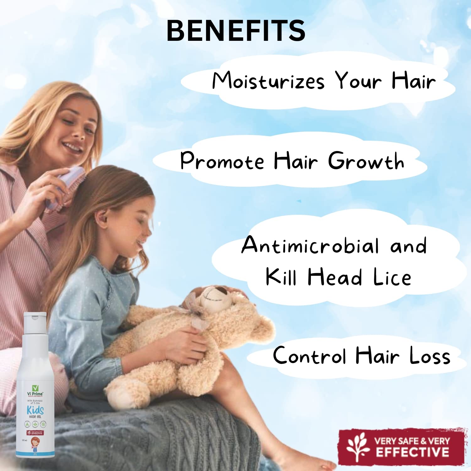Kids Hair Growth Healthy Hair for Kids  Llama Naturals